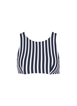 Main View - Click To Enlarge - ARAKS - 'Joy' stripe racerback bikini top