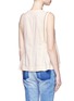 Back View - Click To Enlarge - ISABEL MARANT ÉTOILE - 'Adonis' stud pintuck pleat sleeveless top