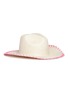 Main View - Click To Enlarge - SENSI STUDIO - Pompom panama straw hat