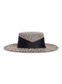 Main View - Click To Enlarge - SENSI STUDIO - Ribbon panama straw hat
