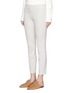 Front View - Click To Enlarge - THE ROW - 'Cosso' stretch twill slim cropped pants