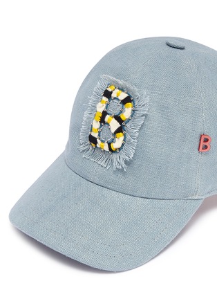Detail View - Click To Enlarge - MY BOB - 'B Line' patch baseball cap