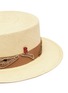 Detail View - Click To Enlarge - MY BOB - Beaded straw boater hat