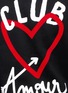 Detail View - Click To Enlarge - ÊTRE CÉCILE - 'Club Amour' flocked heart bomber jacket