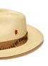 Detail View - Click To Enlarge - MY BOB - Beaded straw fedora hat