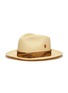 Figure View - Click To Enlarge - MY BOB - Beaded straw fedora hat