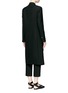 Back View - Click To Enlarge - ACNE STUDIOS - 'Lorin Struct' tie waist long coat
