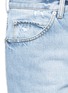 Detail View - Click To Enlarge - ALEXANDER MCQUEEN - Pocket fade distressed boyfriend jeans