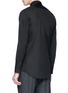Back View - Click To Enlarge - NEIL BARRETT - Stud collar shirt