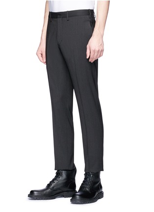 Detail View - Click To Enlarge - NEIL BARRETT - Pinstripe skinny fit suit