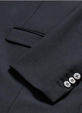 Detail View - Click To Enlarge - NEIL BARRETT - Peaked lapel slim fit blazer