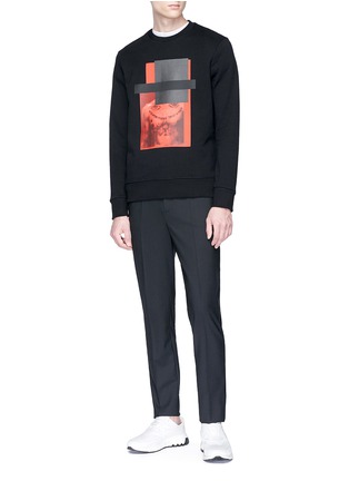 Figure View - Click To Enlarge - NEIL BARRETT - Photographic print sweatshirt