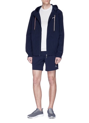 Figure View - Click To Enlarge - THE UPSIDE - 'Dylan' hooded track jacket
