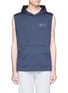 Main View - Click To Enlarge - THE UPSIDE - 'PS' logo print sleeveless hoodie