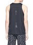 Back View - Click To Enlarge - THE UPSIDE - Logo print performance tank top