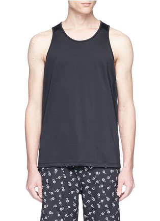 Main View - Click To Enlarge - THE UPSIDE - Logo print performance tank top