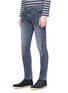 Front View - Click To Enlarge - J BRAND - 'Mick' faded paint splattered jeans