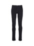 Main View - Click To Enlarge - J BRAND - 'Bearden Moto' diamond quilted knee skinny jeans