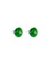 Figure View - Click To Enlarge - SAMUEL KUNG - Diamond jadeite 18k white gold stud earrings