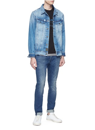 Figure View - Click To Enlarge - DENHAM - 'Bolt' skinny jeans