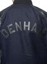 Detail View - Click To Enlarge - DENHAM - Logo patch leather jacket