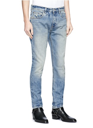 Front View - Click To Enlarge - HELMUT LANG - 'Mr. 87' bleached jeans