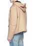 Back View - Click To Enlarge - HELMUT LANG - Detachable vest cotton canvas jacket