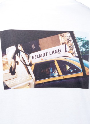Detail View - Click To Enlarge - HELMUT LANG - Photographic taxi print long sleeve T-shirt