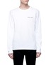 Main View - Click To Enlarge - HELMUT LANG - Photographic taxi print long sleeve T-shirt
