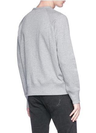 Back View - Click To Enlarge - RAG & BONE - 'Standard Issue' French terry sweatshirt