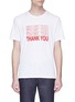 Main View - Click To Enlarge - RAG & BONE - 'Thank You' slogan print T-shirt