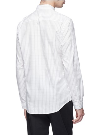 Back View - Click To Enlarge - THEORY - 'Clean' pinstripe shirt