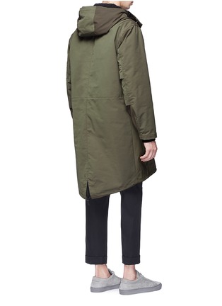 Back View - Click To Enlarge - THEORY - 'Montrose' two-in-one coat and jacket