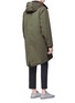 Back View - Click To Enlarge - THEORY - 'Montrose' two-in-one coat and jacket