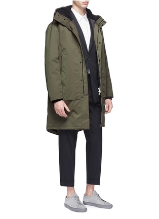 Figure View - Click To Enlarge - THEORY - 'Montrose' two-in-one coat and jacket