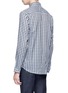 Back View - Click To Enlarge - THEORY - 'Clean' gingham check shirt