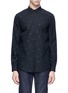 Main View - Click To Enlarge - THEORY - 'LEV D' embroidered shirt