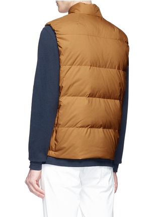 Back View - Click To Enlarge - THEORY - Reversible down puffer vest