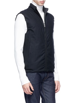 Detail View - Click To Enlarge - THEORY - Reversible down puffer vest