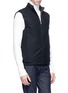 Detail View - Click To Enlarge - THEORY - Reversible down puffer vest