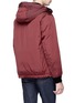 Back View - Click To Enlarge - THEORY - 'Montrose' reversible down padded bomber jacket