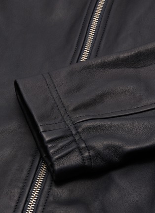  - THEORY - 'Morvek L' sheepskin leather jacket
