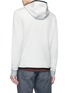 Back View - Click To Enlarge - JAMES PERSE - Contrast piping zip hoodie