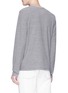 Back View - Click To Enlarge - JAMES PERSE - Micro stripe long sleeve T-shirt