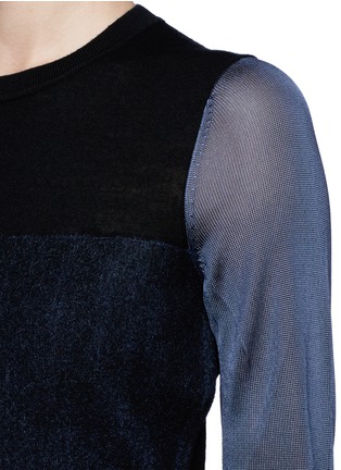 Detail View - Click To Enlarge - RAG & BONE - 'Marissa' Colourblock Sweater