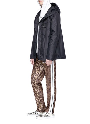 Figure View - Click To Enlarge - PALM ANGELS - Leopard print track pants