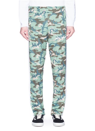 Main View - Click To Enlarge - PALM ANGELS - Camouflage print track pants