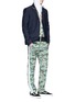 Figure View - Click To Enlarge - PALM ANGELS - Camouflage print track pants