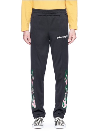 Main View - Click To Enlarge - PALM ANGELS - Flame print track pants
