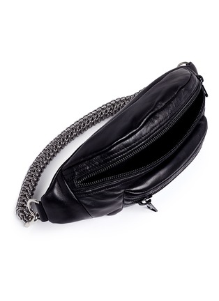  - ALEXANDER WANG - Convertible leather bum bag
